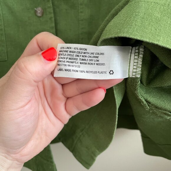 Universal Thread Linen Shirt - Picture 3 of 5